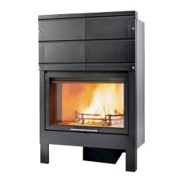 Frontal fireplace Montegrappa CM P05 92x55.5 11 kW