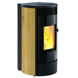 Self-cleaning pellet heating stove Caminetti Montegrappa MARRA