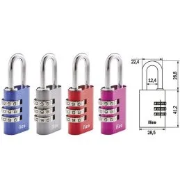 ISEO Combination shackle padlock