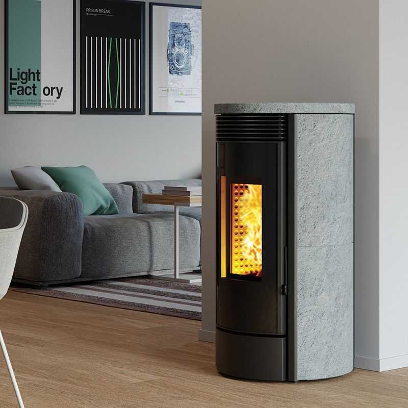 Hermetic pellet stove Caminetti Montegrappa MURA NXS EVO 10.1