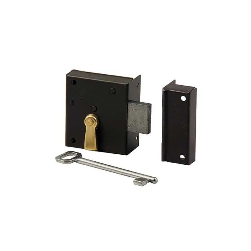 Rim lock BONAITI 188 door type gorges key