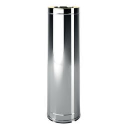 Tubo da 0,25 metro I5T2 ISO50 INOX Canna fumaria doppia parete