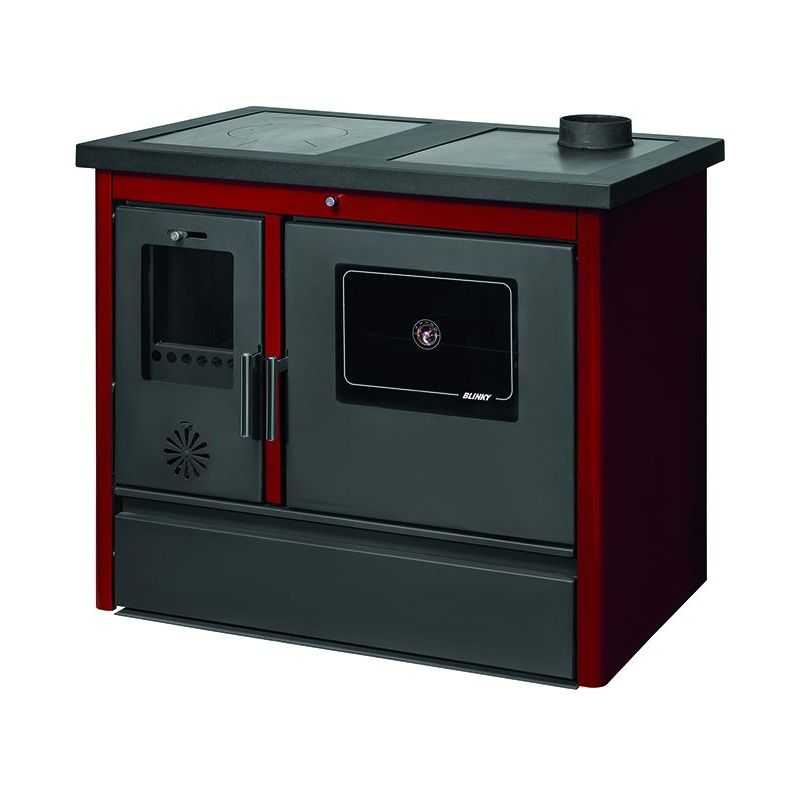 Cucina a legna BLINKY ROSSANA 11,9 Kw 4 stelle