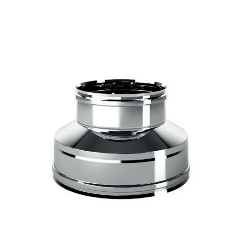 Giunzione doppia-mono I5RCU ISO50 INOX Canna fumaria doppia