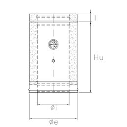 Modulo rilevamento fumi e temperature I5IC ISO50 INOX Canna