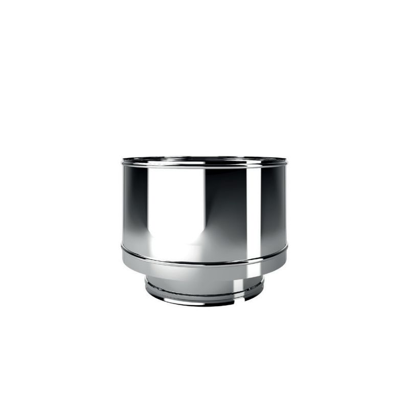 Cappello antivento I5AR ISO50 INOX Canna fumaria doppia parete