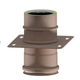 Piastra intermedia di supporto K1PI ISO10 RUSTY Canna fumaria