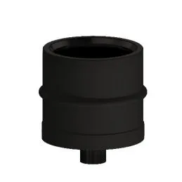 Tappo con scarico condensa K1TS ISO10 RUSTY Canna fumaria