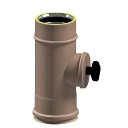 Modulo di ispezione K1IT ISO10 RUSTY Canna fumaria doppia parete