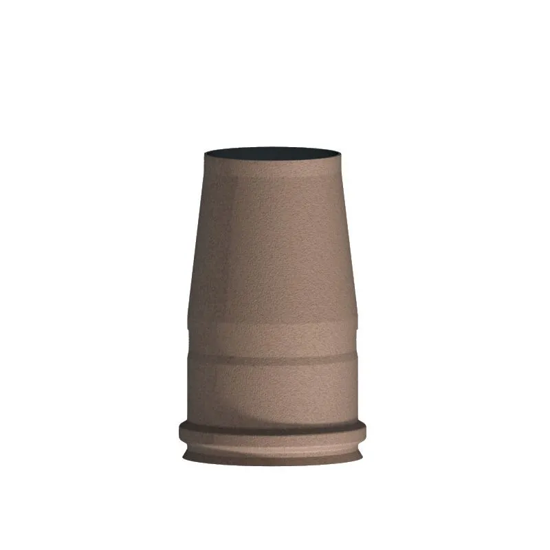 Truncated conical end cap K1TO ISO10 RUSTY Double wall flue Truncated conical end cap K1TO ISO10 RUSTY Double wall flue