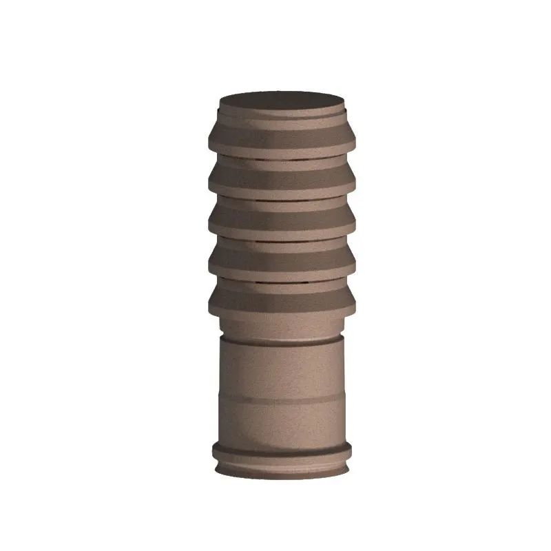 Terminal cap with rings K1TE ISO10 RUSTY Double wall flue Terminal cap with rings K1TE ISO10 RUSTY Double wall flue