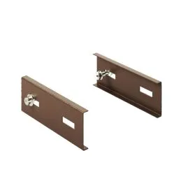 Extensions for wall bracket KCPR ISO25 RUSTY Double wall flue