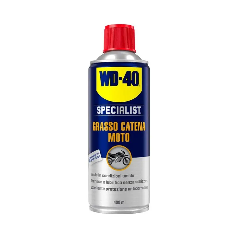 WD-40 SPECIALIST® MOTO - Motorcycle chain grease ml.400 WD-40 SPECIALIST® MOTO - Motorcycle chain grease ml.400