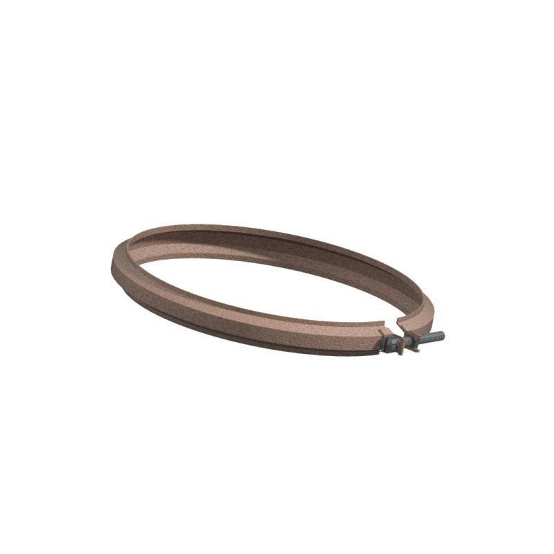 20mm locking collar KFB RUSTY Double wall flue