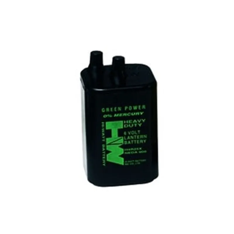 6V 4R256V battery for yard flashing lamps