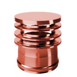 Ring terminal cap RIATLN ISOAIR Copper Double wall flue