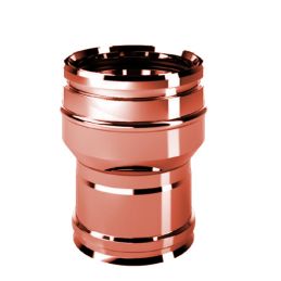 Increase connection RIARCDA ISOAIR Copper Double wall flue