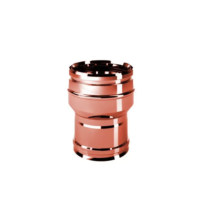 Increase connection RIARCDA ISOAIR Copper Double wall flue