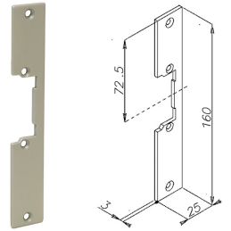 Front panel for OPERA 03030 reversible electric strike