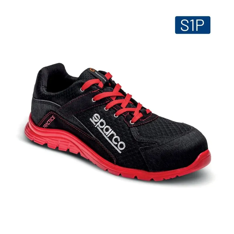 Scarpa Antinfortunistica SPARCO PRACTICE JACQUES S1P-SRC ROSSA