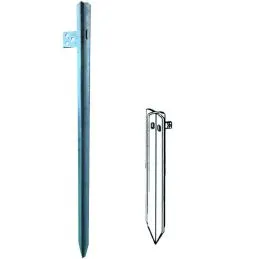 Galvanized earth rods A Cross Cm. 100