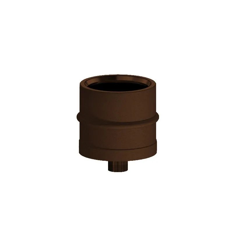 Tappo con scarico condensa RM1TS ISO10 RAME MARTELLATO Canna Tappo con scarico condensa RM1TS ISO10 RAME MARTELLATO Canna