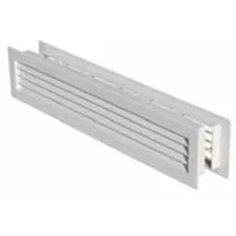 Telescopic rectangular plastic ventilation grille 480x98