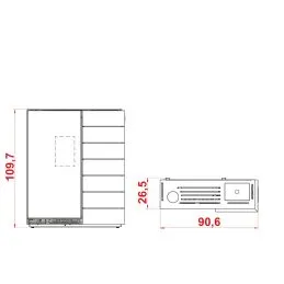 Stufa a pellet Palazzetti Ecofire Denise 7Kw