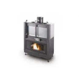 Wood-burning fireplace PALAZZETTI Ecomonobloc EM 16:9 Front