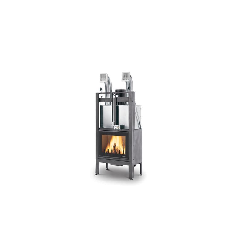 Wood-burning fireplace PALAZZETTI Ecomonobloc MX 64 Air front