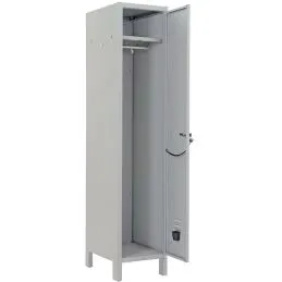 Armadio spogliatoio metallico 1 posto 36X35X180H montato