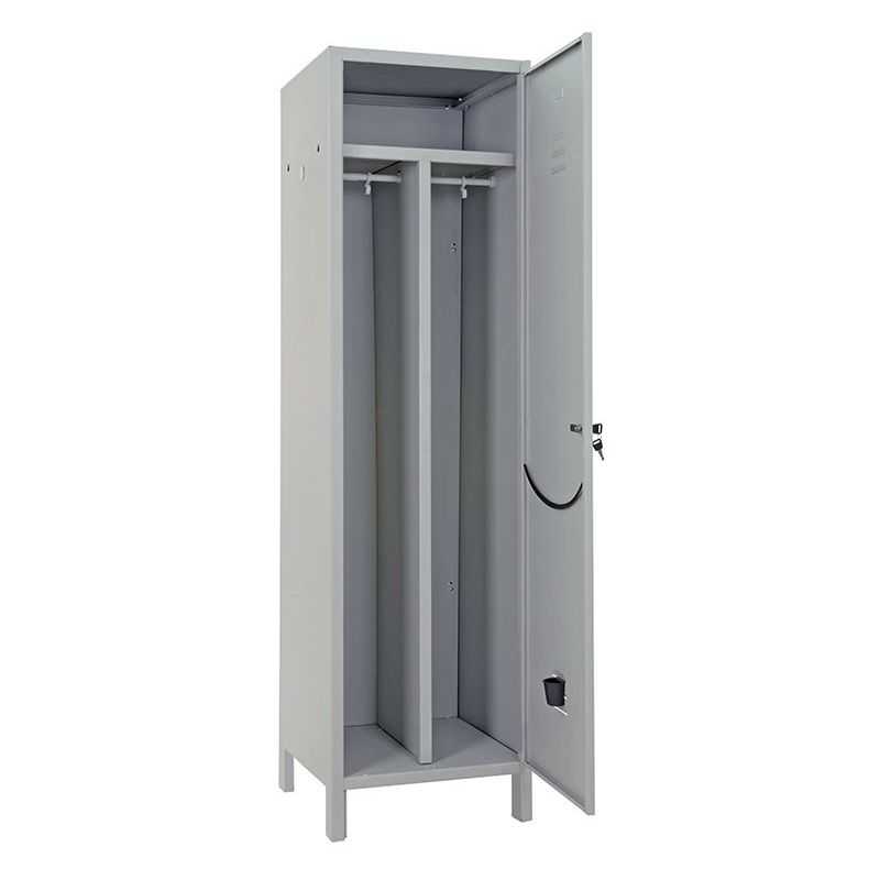 Metal locker 1 dirty/clean place 50X36X180H assembled