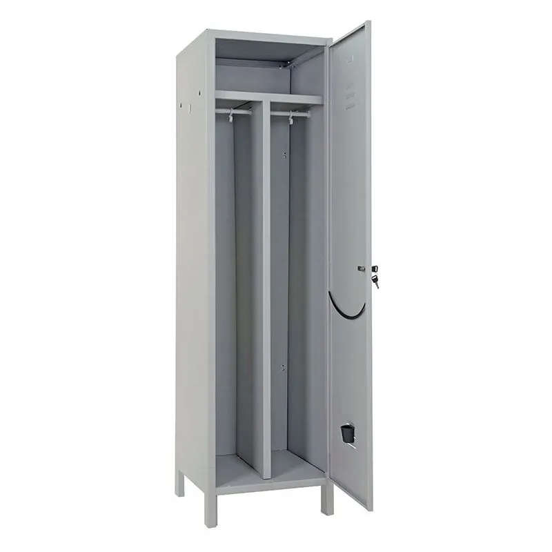 Metal locker 1 dirty/clean place 50X36X180H assembled Metal locker 1 dirty/clean place 50X36X180H assembled