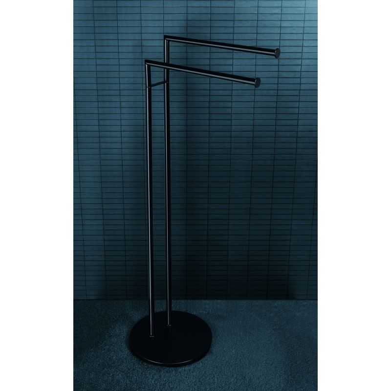 Floor lamp with double towel holder B4038 Colombo Design