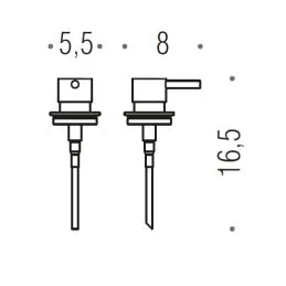 [Ricambio] Pompetta per spandisapone W4953 Colombo Design