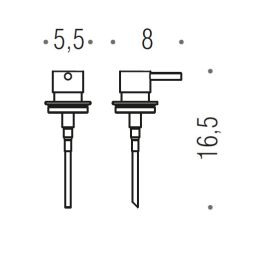 [Spare part] Pump for soap dispenser W4953 Colombo Design