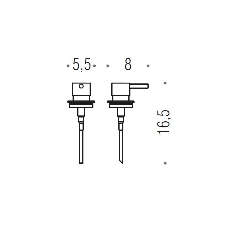 [Ricambio] Pompetta per spandisapone W4953 Colombo Design