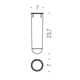 [Ricambio] Contenitore scovolo per WC B4059 Colombo Design