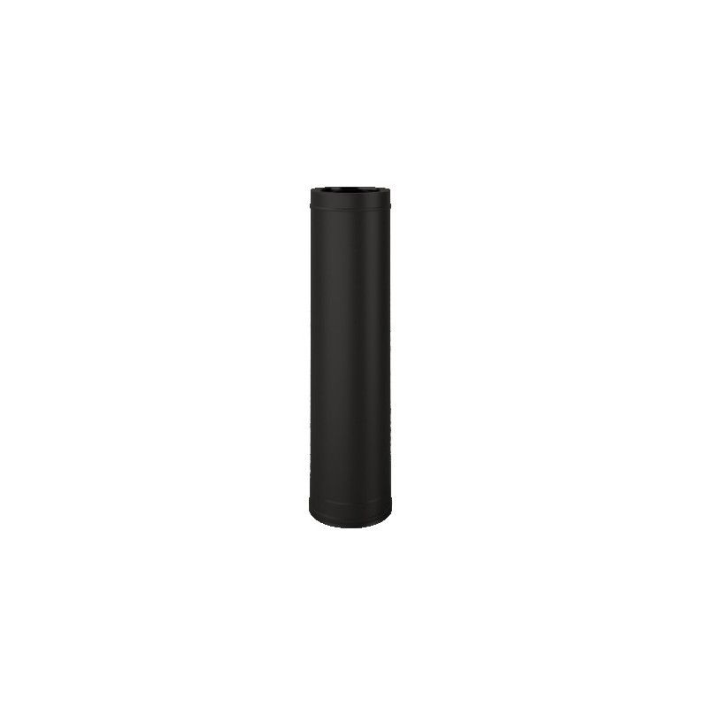 0.33 meter pipe N2T3 ISO25 MATT BLACK Double wall flue