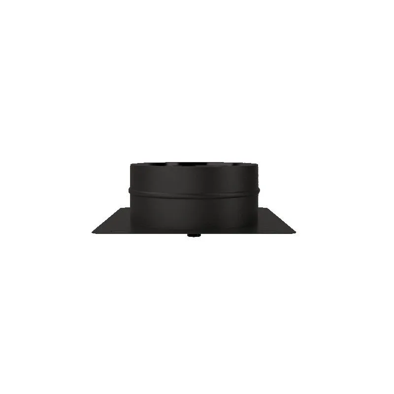 Base plate K2PPC ISO25 MATT BLACK Double wall flue Base plate K2PPC ISO25 MATT BLACK Double wall flue