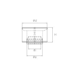 N2AR ISO25 MATT BLACK terminal weatherproof cap Double wall flue