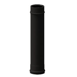 0.3 meter pipe N1T3 ISO10 MATT BLACK Double wall flue