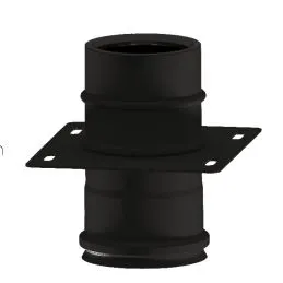 Piastra intermedia di supporto N1PI ISO10 NERO OPACO Canna