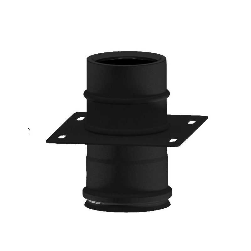 Intermediate support plate N1PI ISO10 MATT BLACK Double wall