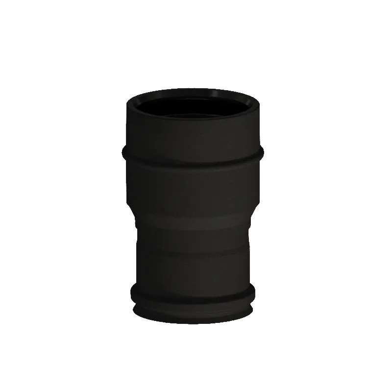 Increase fitting N1RCDA ISO10 MATT BLACK Double wall flue Increase fitting N1RCDA ISO10 MATT BLACK Double wall flue