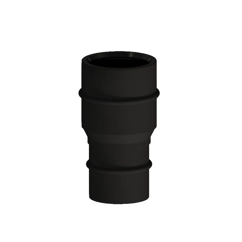 Single-double junction N1RCI ISO10 MATT BLACK Double wall flue Single-double junction N1RCI ISO10 MATT BLACK Double wall flue