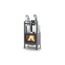 Wood-burning fireplace PALAZZETTI Ecomonobloc MX 78 Air front
