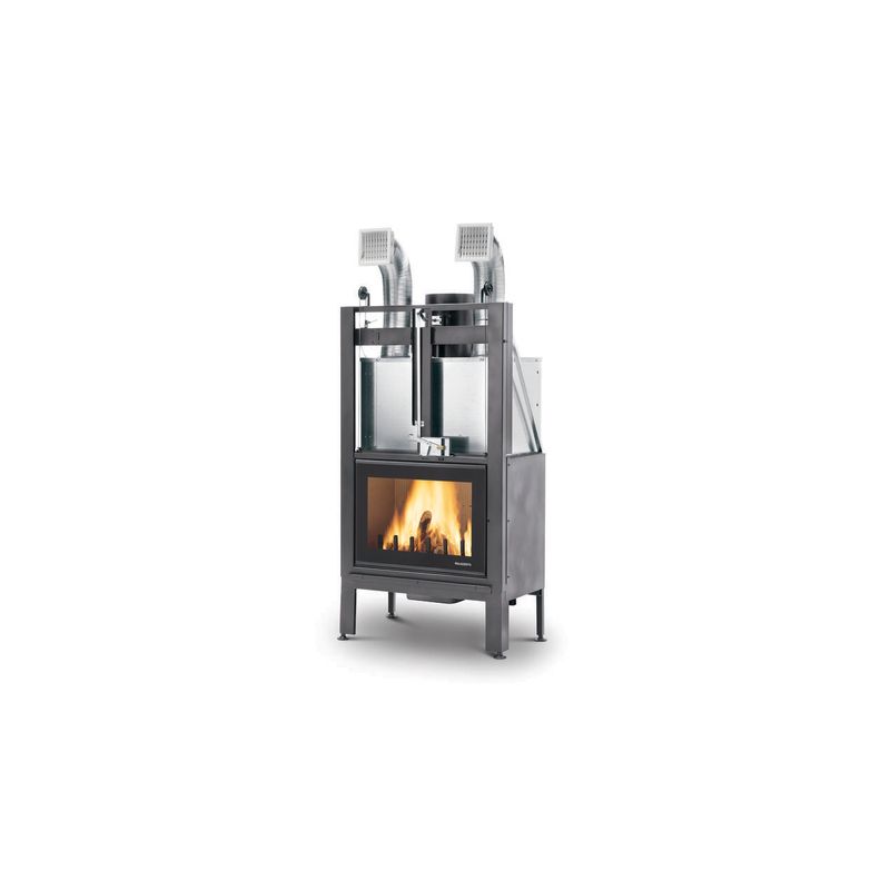 Wood-burning fireplace PALAZZETTI Ecomonobloc MX 78 Air front