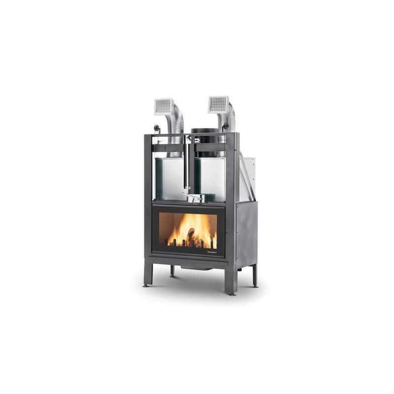 Wood-burning fireplace PALAZZETTI Ecomonobloc MX 86 Frontal air