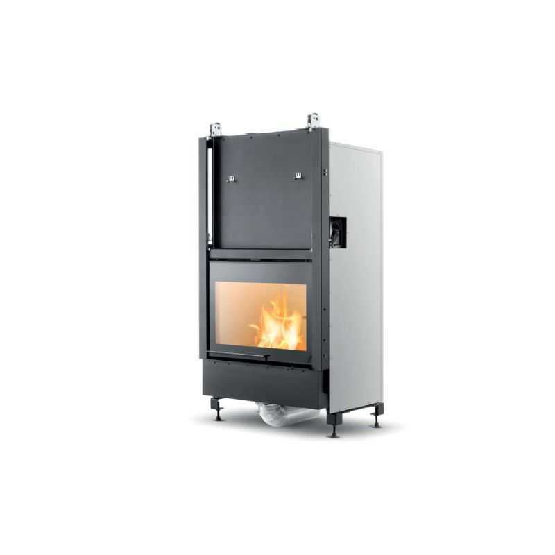 Wood-burning fireplace PALAZZETTI Ecomonobloc WT 66 Air front